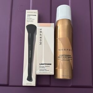 Morphe Lightform Brush and Continuous Setting Mist